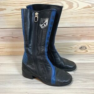 Vtg 80s Daytona Motorcycle Racing Boots 38 US 6.5 Harro Sidi Moto